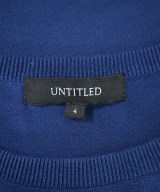 UNTITLED（アンタイトル）ニット・セーター 紺 サイズ:4(XL位) レディース/2200615117225