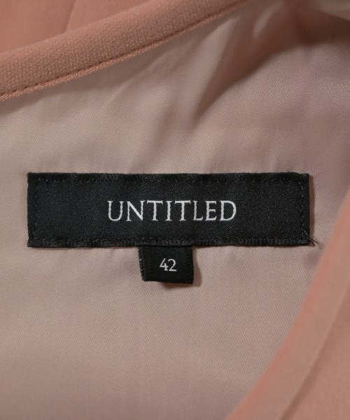 UNTITLED（アンタイトル）ワンピース ピンク サイズ:42(L位) レディース/2200605058163