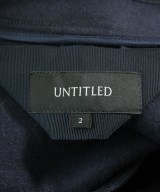 UNTITLED（アンタイトル）ノーカラージャケット 紺 サイズ:2(M位) レディース/2200609540060
