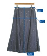 UNTITLED（アンタイトル）ロング・マキシ丈スカート 紺 サイズ:2(M位) レディース/2200609540121