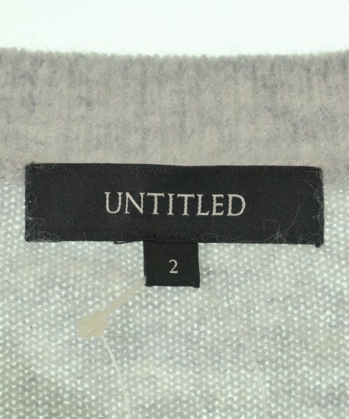 UNTITLED（アンタイトル）ニット・セーター グレー サイズ:2(M位) レディース/2200609540145