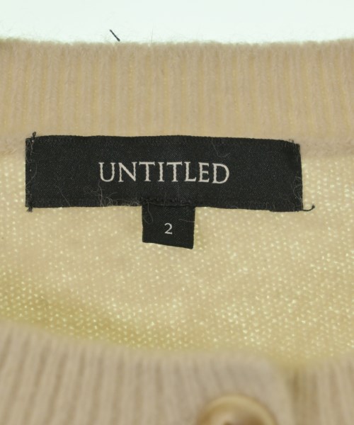 UNTITLED（アンタイトル）ニット・セーター ベージュ サイズ:2(M位) レディース/2200609540152