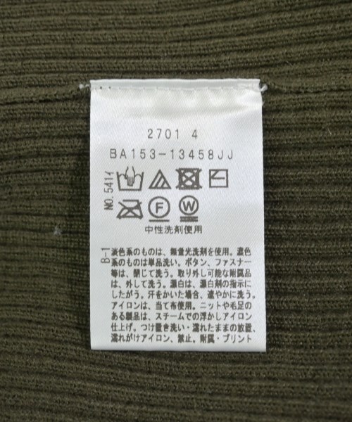 UNTITLED（アンタイトル）ニット・セーター カーキ サイズ:2(M位) レディース/2200609540244