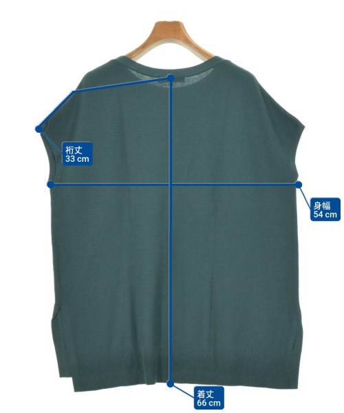 UNTITLED（アンタイトル）ニット・セーター 緑 サイズ:2(M位) レディース/2200609540251