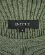 UNTITLED（アンタイトル）ニット・セーター カーキ サイズ:4(XL位) レディース/2200609540282