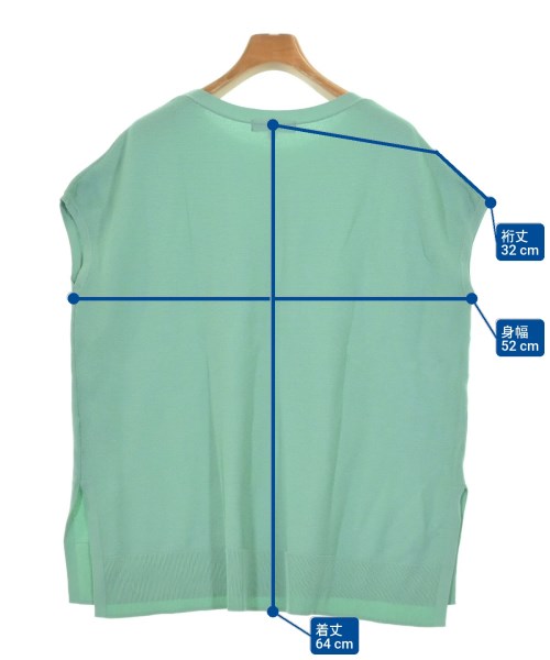 UNTITLED（アンタイトル）ニット・セーター 緑 サイズ:2(M位) レディース/2200609540299