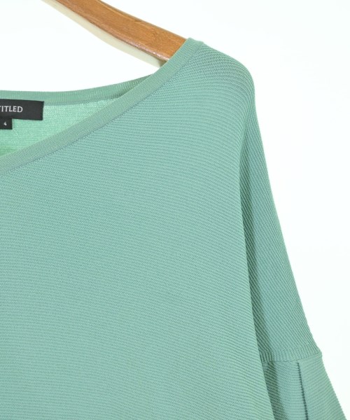 UNTITLED（アンタイトル）ニット・セーター 緑 サイズ:4(XL位) レディース/2200609540305