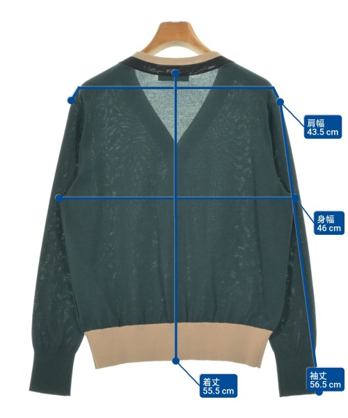 UNTITLED（アンタイトル）カーディガン 緑 サイズ:M レディース/2200609540312