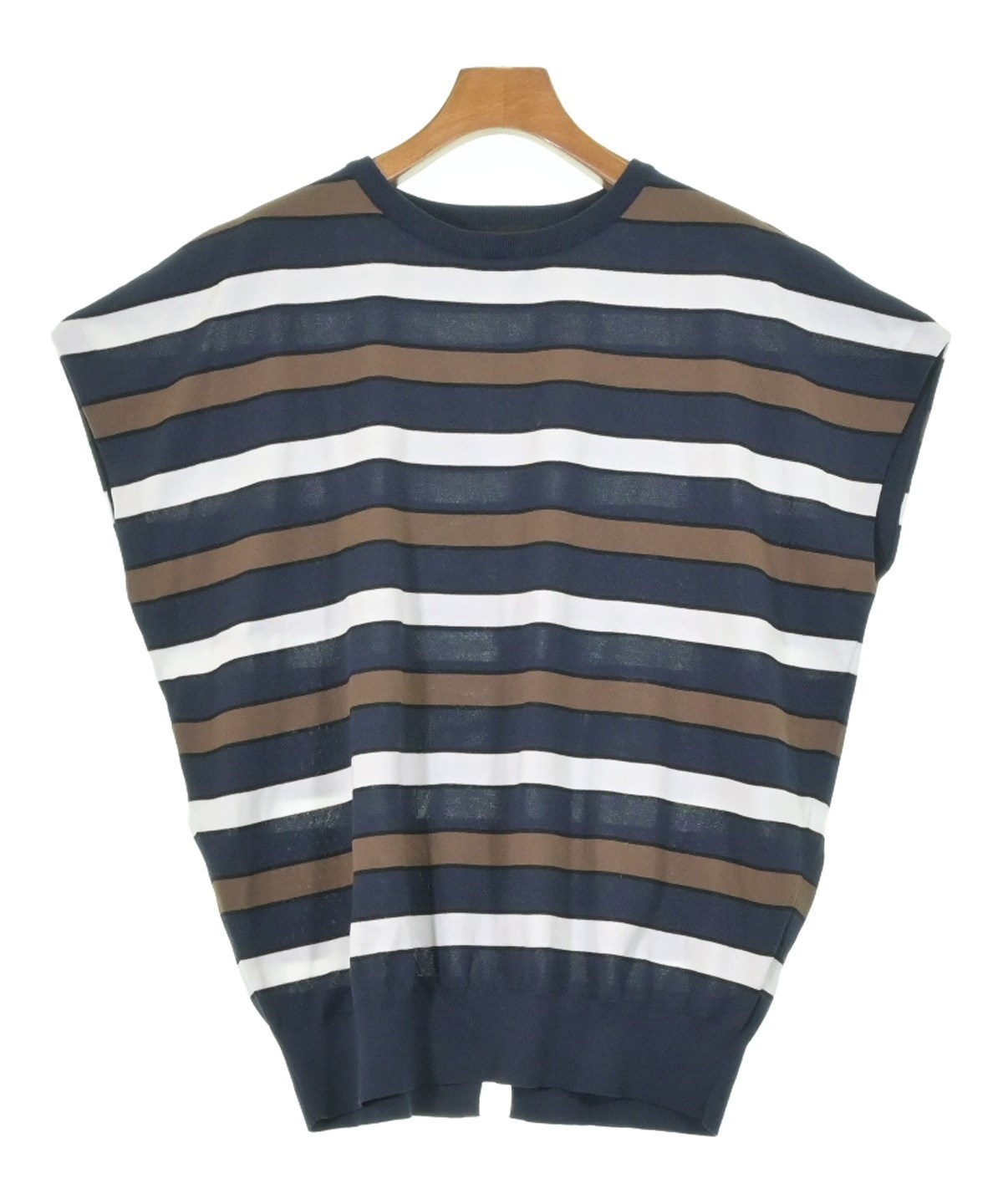 UNTITLED（アンタイトル）ニット・セーター 紺 サイズ:4(XL位