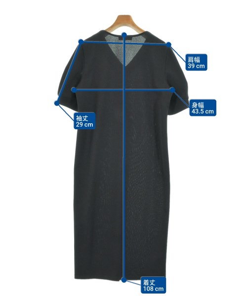 UNTITLED（アンタイトル）ワンピース 黒 サイズ:2(M位) レディース/2200609540350