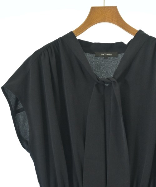 UNTITLED（アンタイトル）ワンピース 黒 サイズ:3(L位) レディース/2200609540367