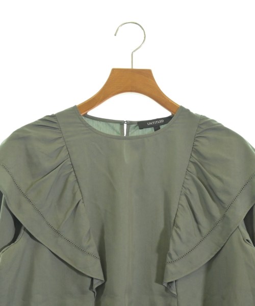 UNTITLED（アンタイトル）ブラウス カーキ サイズ:M レディース/2200609540435