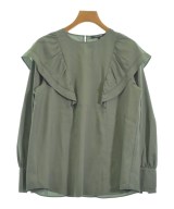 UNTITLED（アンタイトル）ブラウス カーキ サイズ:M レディース/2200609540435
