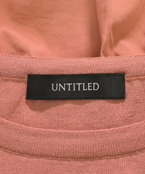 UNTITLED（アンタイトル）ブラウス ピンク サイズ:2LT(L位) レディース/2200609540480