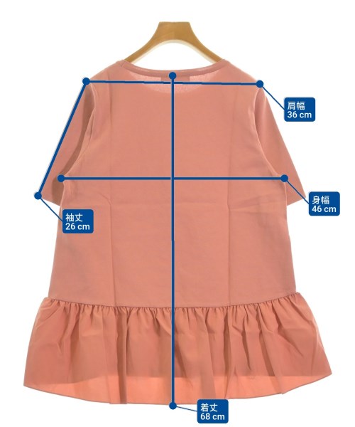 UNTITLED（アンタイトル）ブラウス ピンク サイズ:2LT(L位) レディース/2200609540480