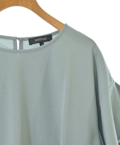 UNTITLED（アンタイトル）ブラウス 青 サイズ:4(XL位) レディース/2200609540534