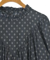 UNTITLED（アンタイトル）ブラウス 紺 サイズ:4(XL位) レディース/2200609540572