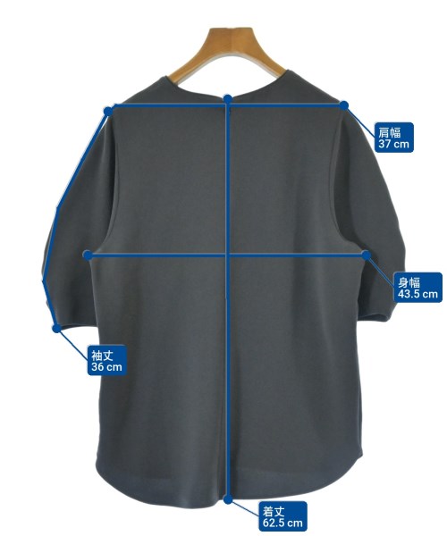 UNTITLED（アンタイトル）ブラウス グレー サイズ:2(M位) レディース/2200609540640