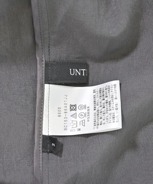 UNTITLED（アンタイトル）ブラウス グレー サイズ:2(M位) レディース/2200609540688