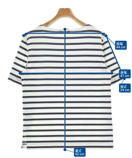 UNTITLED（アンタイトル）Tシャツ・カットソー 紺 サイズ:4(XL位) レディース/2200609540701