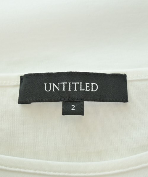 UNTITLED（アンタイトル）Tシャツ・カットソー 白 サイズ:2(M位) レディース/2200609540732