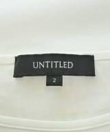 UNTITLED（アンタイトル）Tシャツ・カットソー 白 サイズ:2(M位) レディース/2200609540732