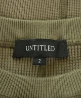 UNTITLED（アンタイトル）Tシャツ・カットソー カーキ サイズ:2(M位) レディース/2200609540756