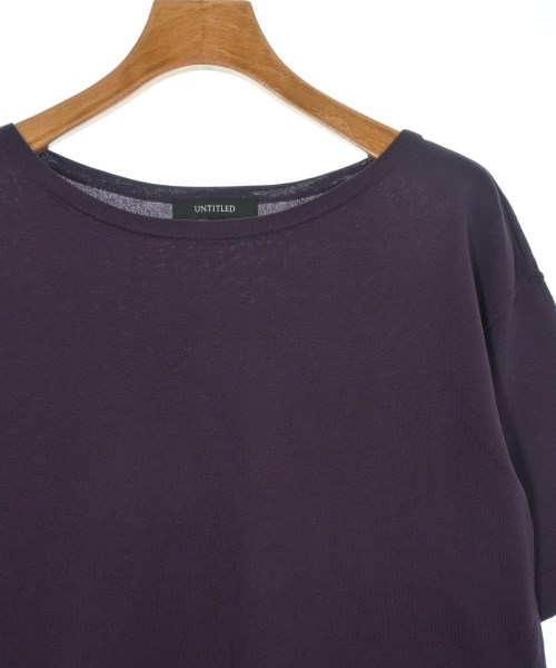 UNTITLED（アンタイトル）Tシャツ・カットソー 紫 サイズ:2(M位) レディース/2200609540770