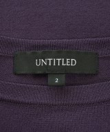 UNTITLED（アンタイトル）Tシャツ・カットソー 紫 サイズ:2(M位) レディース/2200609540770