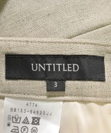 UNTITLED（アンタイトル）その他 ベージュ サイズ:3(L位) レディース/2200609540824