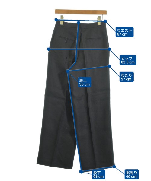 UNTITLED（アンタイトル）スラックス 黒 サイズ:2(M位) レディース/2200609540862