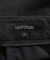 UNTITLED（アンタイトル）スラックス 黒 サイズ:2(M位) レディース/2200609540862