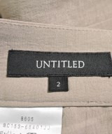 UNTITLED（アンタイトル）その他 ベージュ サイズ:2(M位) レディース/2200609540879