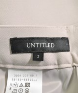 UNTITLED（アンタイトル）クロップドパンツ ベージュ サイズ:2(M位) レディース/2200609540947