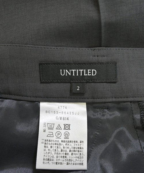 UNTITLED（アンタイトル）その他 グレー サイズ:2(M位) レディース/2200609540961