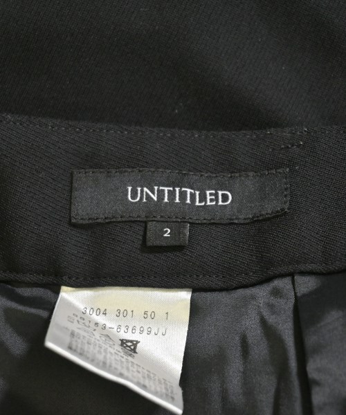 UNTITLED（アンタイトル）その他 黒 サイズ:2(M位) レディース/2200609540978