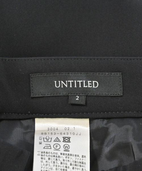 UNTITLED（アンタイトル）その他 黒 サイズ:2(M位) レディース/2200609540985