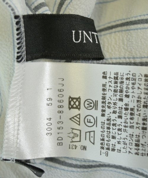 UNTITLED（アンタイトル）ブラウス 白 サイズ:2(M位) レディース/2200611491251
