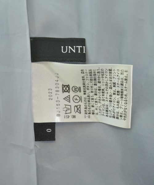 UNTITLED（アンタイトル）ロング・マキシ丈スカート 青 サイズ:0(XS位) レディース/2200611830067