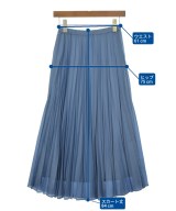 UNTITLED（アンタイトル）ロング・マキシ丈スカート 青 サイズ:0(XS位) レディース/2200611830067