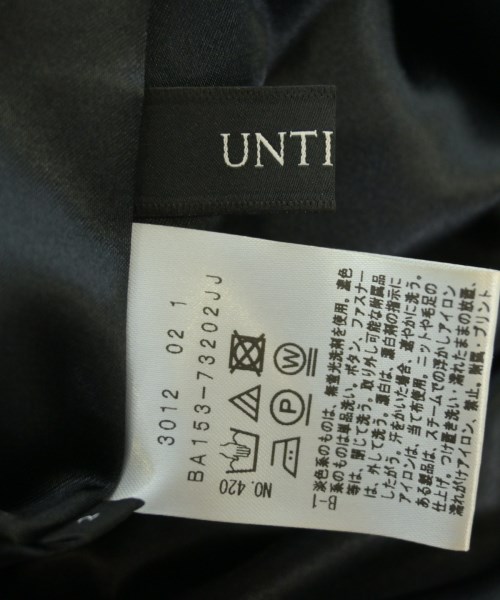 UNTITLED（アンタイトル）ロング・マキシ丈スカート 黒 サイズ:2(M位) レディース/2200619545017