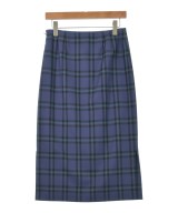 UNTITLED（アンタイトル）ロング・マキシ丈スカート 青 サイズ:2(M位) レディース/2200619545031