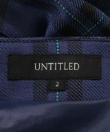 UNTITLED（アンタイトル）ロング・マキシ丈スカート 青 サイズ:2(M位) レディース/2200619545031