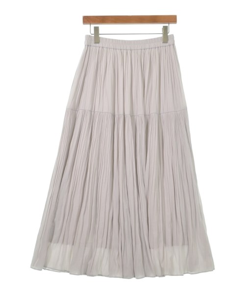 UNTITLED（アンタイトル）ロング・マキシ丈スカート グレー サイズ:3(L位) レディース/2200619545055