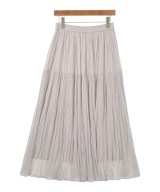 UNTITLED（アンタイトル）ロング・マキシ丈スカート グレー サイズ:3(L位) レディース/2200619545055