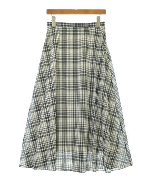 UNTITLED（アンタイトル）ロング・マキシ丈スカート 白 サイズ:2(M位) レディース/2200619545062