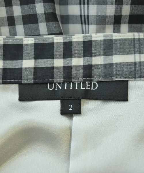 UNTITLED（アンタイトル）ロング・マキシ丈スカート 白 サイズ:2(M位) レディース/2200619545062