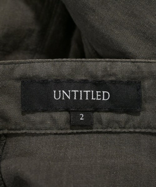 UNTITLED（アンタイトル）ロング・マキシ丈スカート カーキ サイズ:2(M位) レディース/2200619545079
