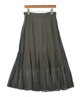 UNTITLED（アンタイトル）ロング・マキシ丈スカート カーキ サイズ:2(M位) レディース/2200619545079
