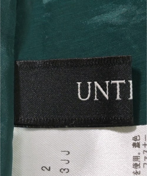 UNTITLED（アンタイトル）ロング・マキシ丈スカート 緑 サイズ:M レディース/2200619545116